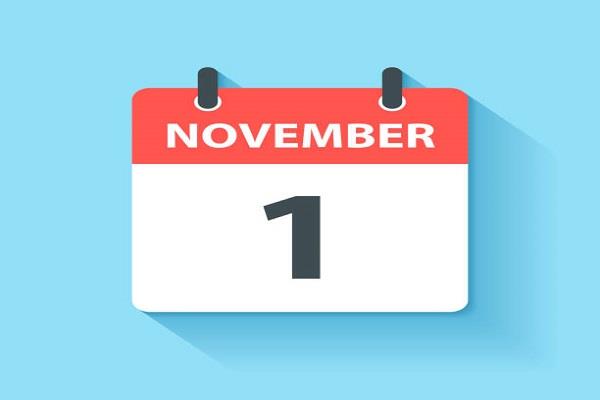 new rules will come into effect from november 1