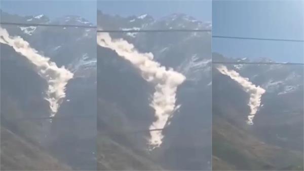 accident in chamoli  glacier breaks on kuber mountain