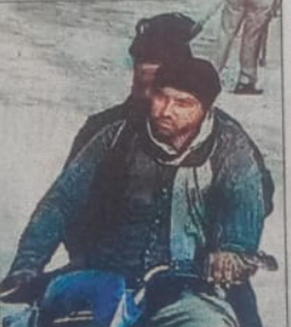 thieves steal motorcycle from   parking lot   of religious place