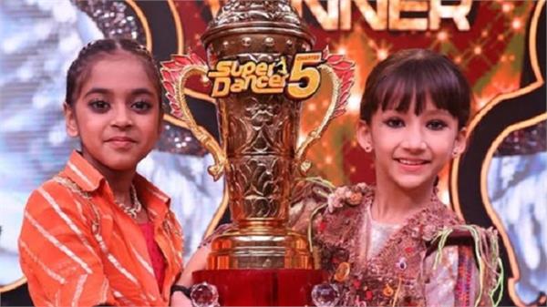 adhiashree and sukriti become joint winners of super dancer chapter 5 