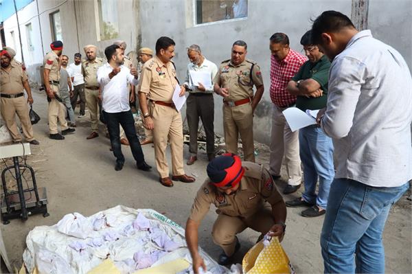 jalandhar police destroyed large quantity of seized drugs