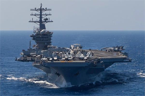 a plane and a helicopter crashed on the uss nimitz aircraft carrier