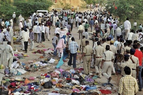 the incidents of stampede in india are spinning like a whirlwind 