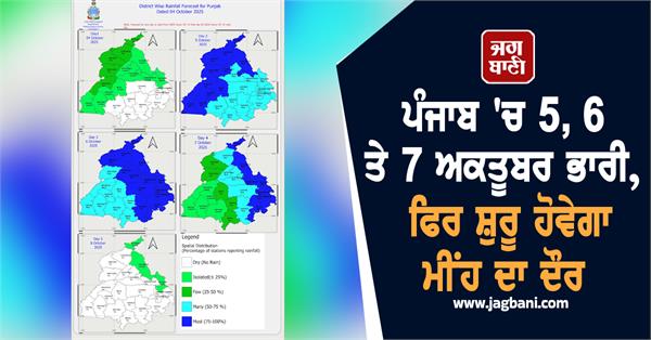 heavy rains to hit punjab on october