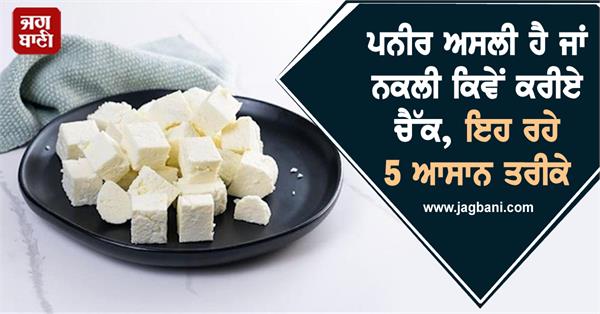 paneer  adulteration  real  fake