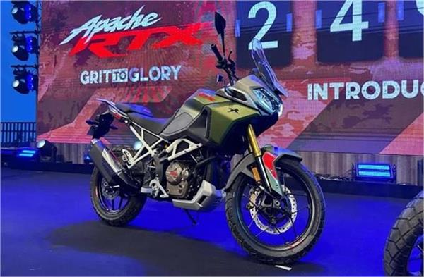 tvs apache rtx 300 launch price features specifications