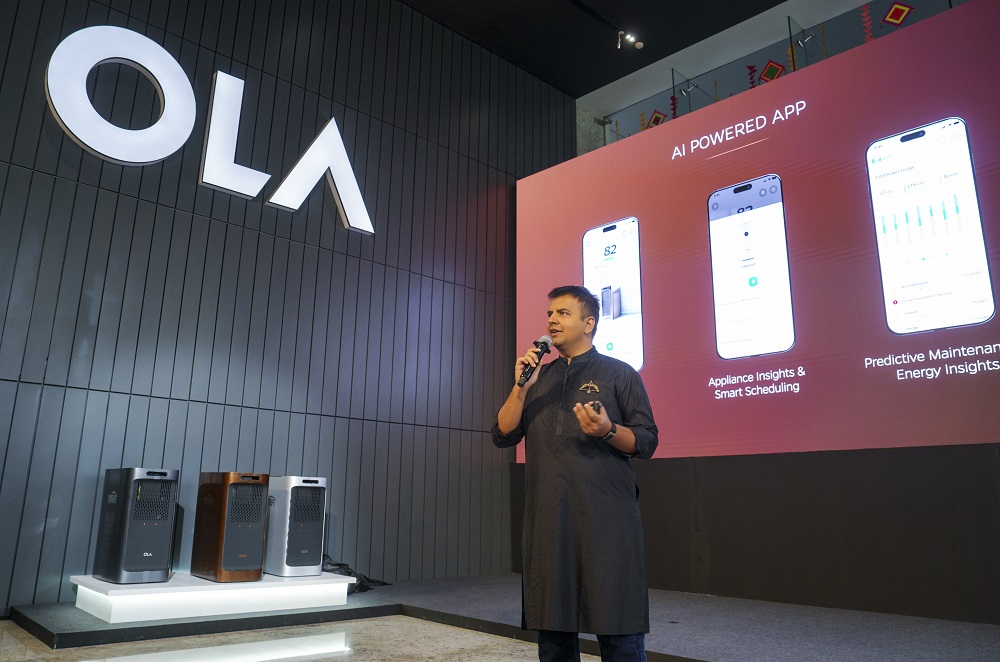 Ola ਇਲੈਕਟ੍ਰਿਕ ਨੇ ਲਾਂਚ ਕੀਤੀ ''ਓਲਾ ਸ਼ਕਤੀ'', ਬੈਟਰੀ ਊਰਜਾ ਭੰਡਾਰਣ ਪ੍ਰਣਾਲੀ ਖੇਤਰ ''ਚ ਕੀਤਾ ਪ੍ਰਵੇਸ਼