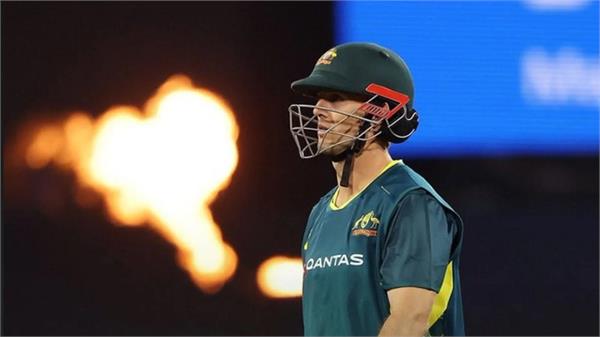mitchell marsh  s maiden t20 century helps australia win