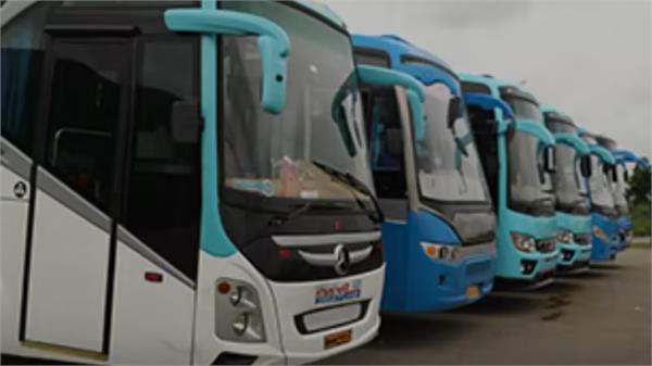 private sleeper bus operators go on strike in rajasthan