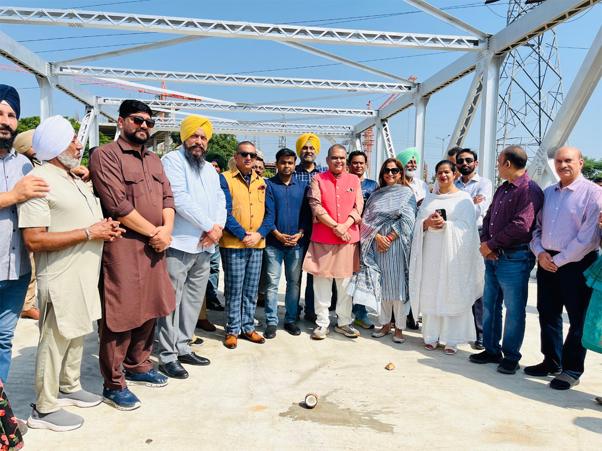 ਪੰਜਾਬ ਵਾਸੀਆਂ ਨੂੰ ਟਰੈਫਿਕ ਜਾਮ ਤੋਂ ਮਿਲੇਗੀ ਵੱਡੀ ਰਾਹਤ! ਨਵੇਂ ਪੁਲ ਦਾ ਮੰਤਰੀ ਅਰੋੜਾ ਨੇ ਕੀਤਾ ਉਦਘਾਟਨ