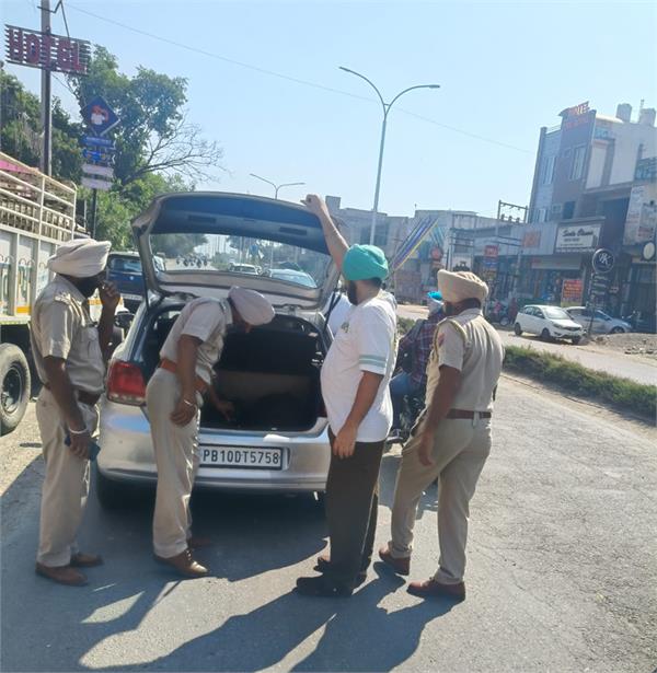 rupnagar police arrested 4 drug addicts