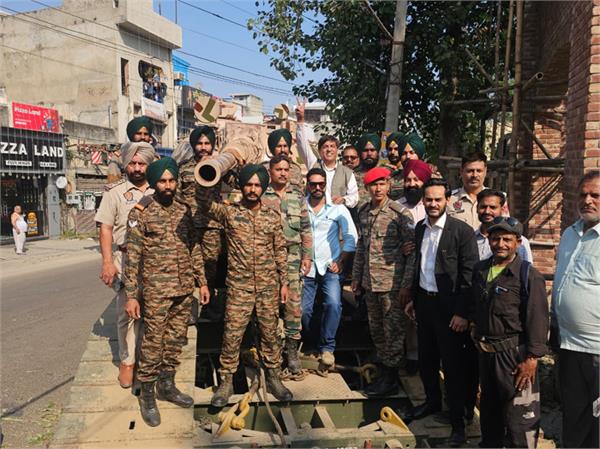 1971 heritage t 55 battle tank dedicated to the people of hoshiarpur