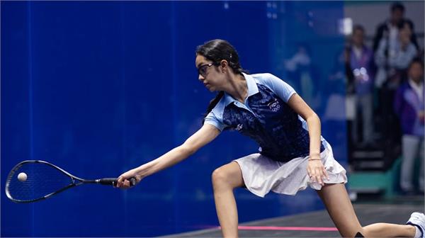 anahat singh in the quarterfinals of the canada open