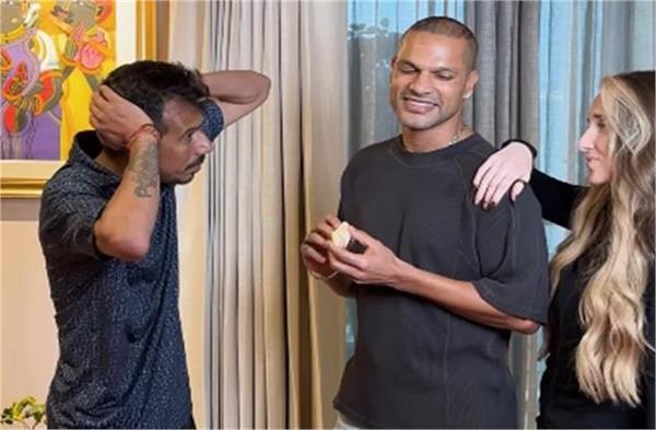 yuzvendra chahal and shikhar dhawan funny video on instagram