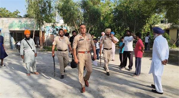 unknown persons opened fire on government school teacher  police investigating