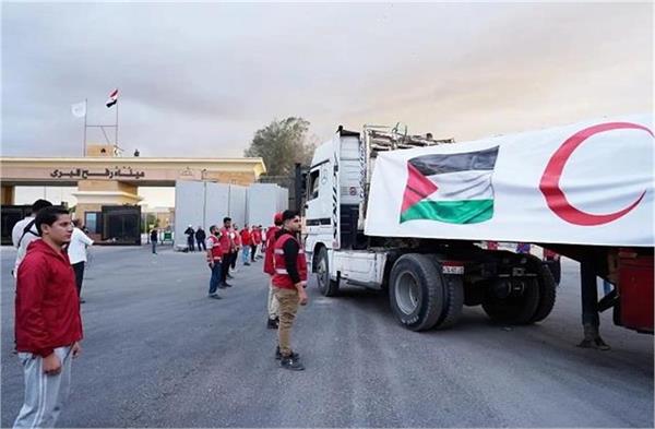 preparations begin to ramp up aid in gaza as ceasefire