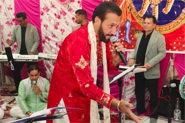 9th bhagwati jagran organized at borgonovo
