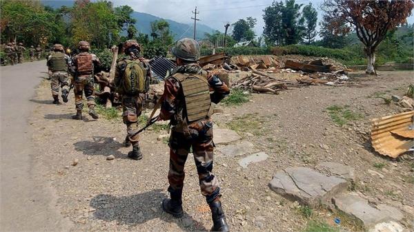 manipur security forces seize arms and arrest six militants