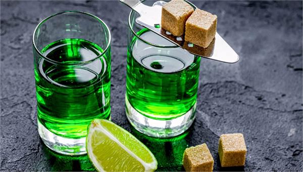 this green drink has 70 percent alcohol