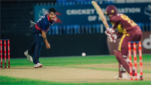 west indies managed to defeat nepal in the final t20