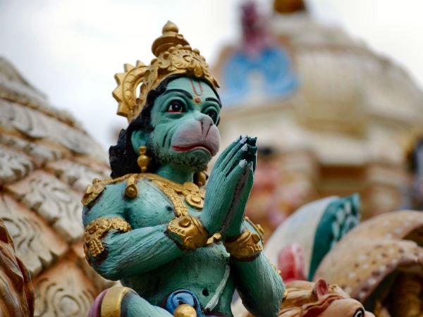 miscreants break hanuman statue in chhattisgarh  anger among people