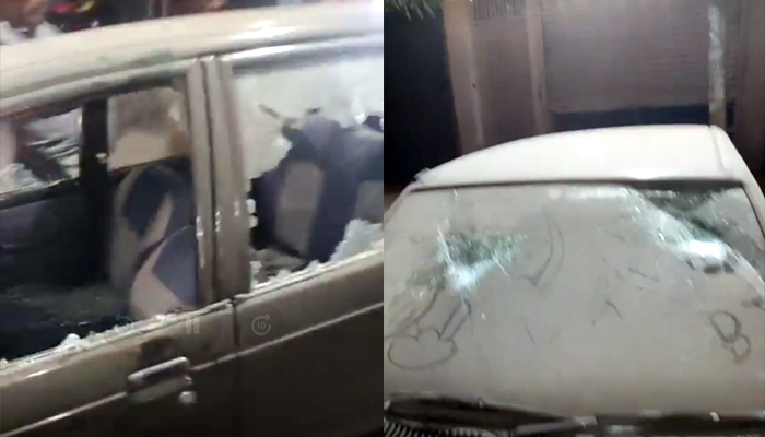 ਟਾਂਡਾ ਰੋਡ ‘ਤੇ ਗੁੰਡਾਗਰਦੀ: ਘਰ ਦੇ ਬਾਹਰ ਖੜੀ ਕਾਰ ਦੇ ਤੋੜੇ ਸ਼ੀਸ਼ੇ, ਆਰੋਪੀ ਫਰਾਰ