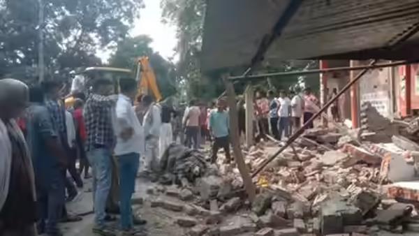 a massive explosion occurred in bikapur ayodhya