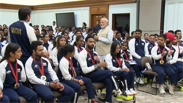 pm modi calls india  s performance at world para athletics historic