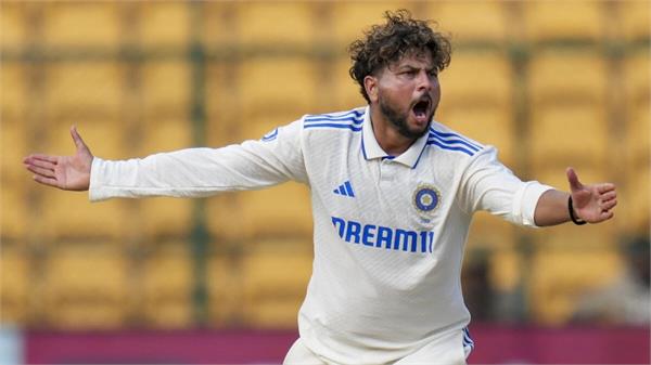 kuldeep yadav reaches career best 14th test ranking