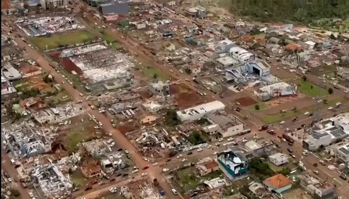 ਬ੍ਰਾਜ਼ੀਲ ’ਚ ਸ਼ਕਤੀਸ਼ਾਲੀ ਵਾਵਰੋਲੇ ਨਾਲ 6 ਦੀ ਮੌਤ, 400 ਤੋਂ ਵੱਧ ਜ਼ਖਮੀ