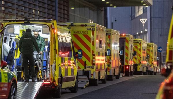 emergency services in british hospitals stalled