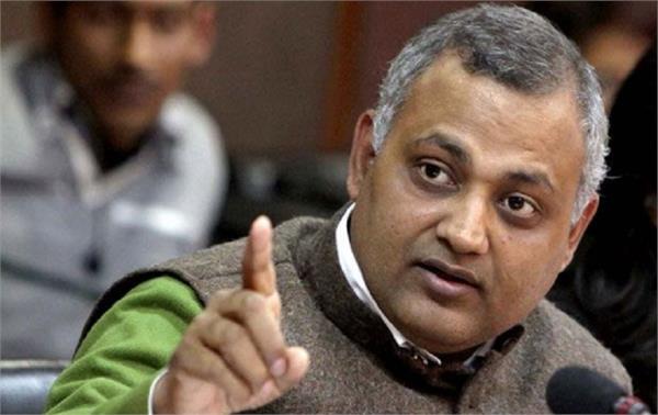 former delhi law minister somnath bharti absconding