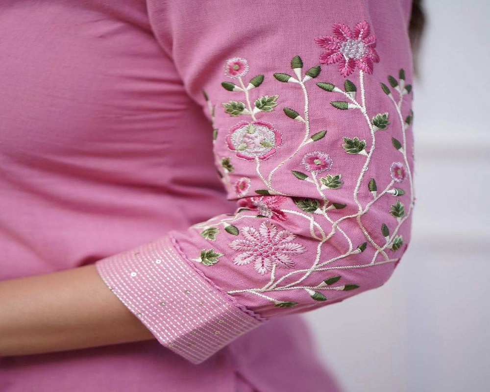 ਫੈਸ਼ਨ ਦੀ ਦੁਨੀਆ ’ਚ ਥ੍ਰੈੱਡ ਐਂਬ੍ਰਾਇਡਰੀ ਕੁੜਤੀ ਦਾ ਤਹਿਲਕਾ