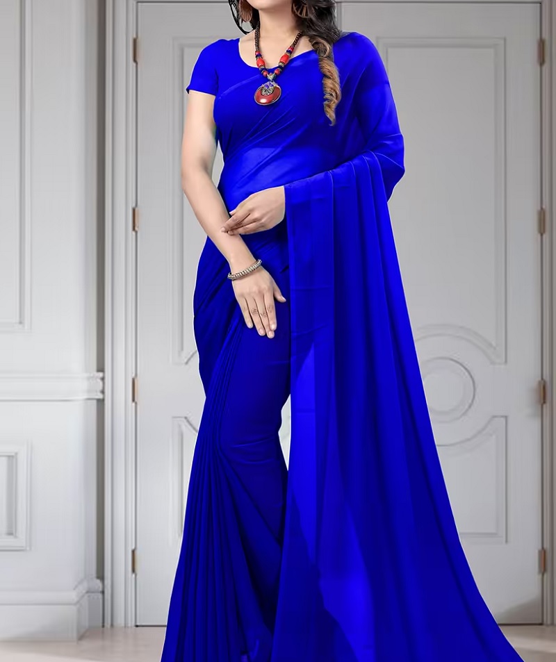 ਮੁਟਿਆਰਾਂ ਨੂੰ ਰਾਇਲ ਲੁਕ ਦੇ ਰਹੀਆਂ ਪਲੇਨ ਸਾੜ੍ਹੀਆਂ