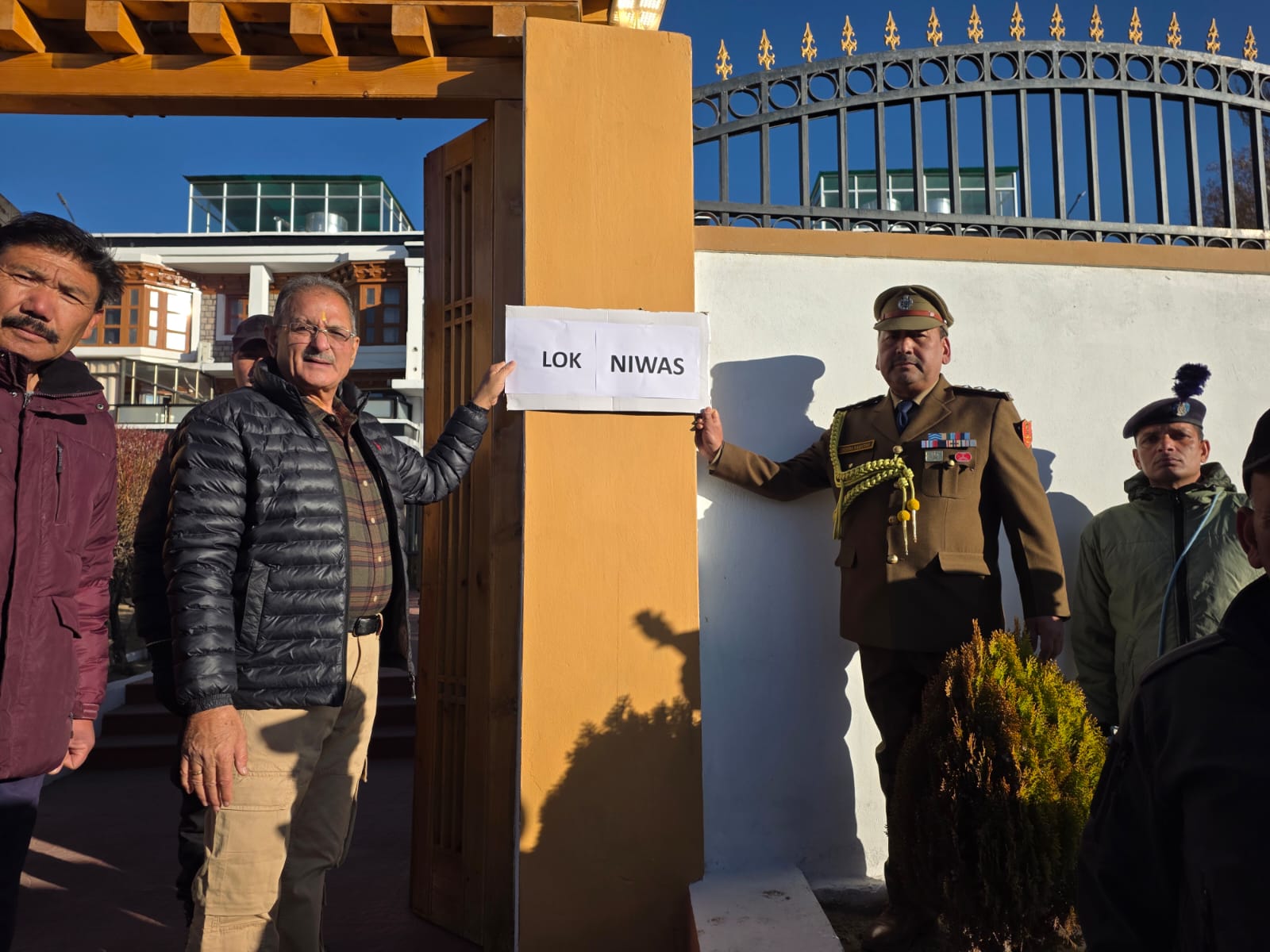 ਲੱਦਾਖ ਲਈ ਇਤਿਹਾਸਕ ਪਲ, ਰਾਜ ਨਿਵਾਸ ਦਾ ਨਾਮ ਬਦਲ ਕੇ ਲੋਕ ਨਿਵਾਸ ਰੱਖਿਆ