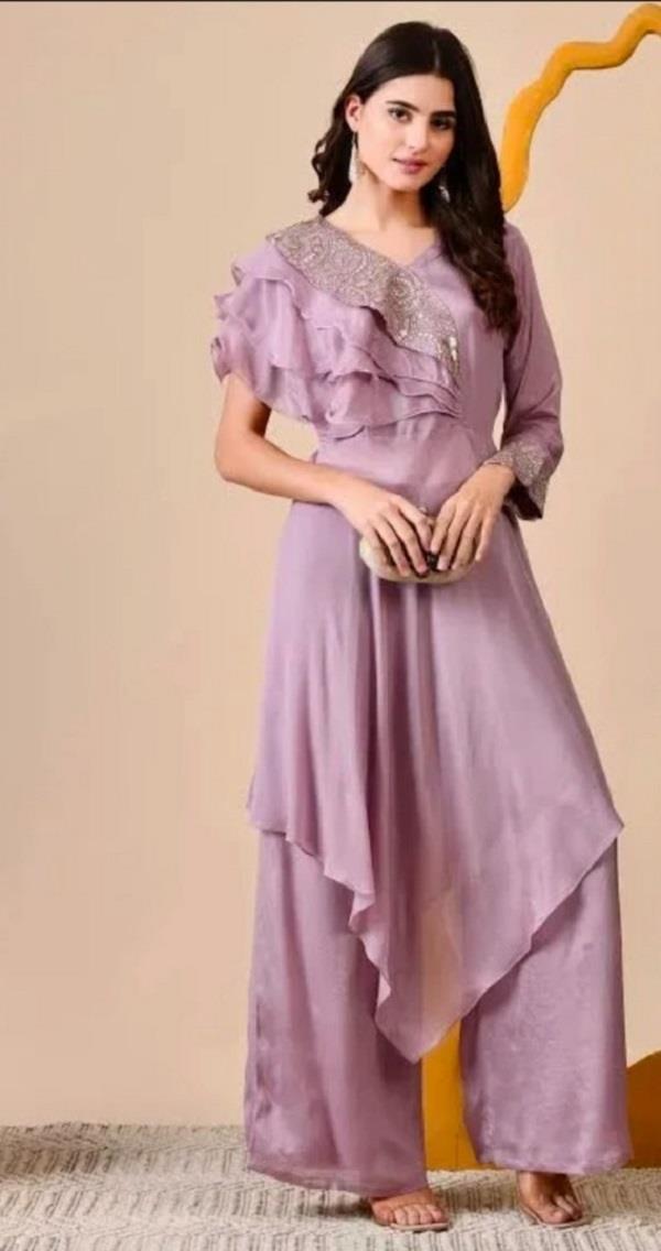 young women  high and low hemline dresses