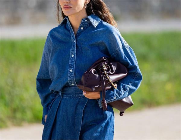 full denim outfit  young girls