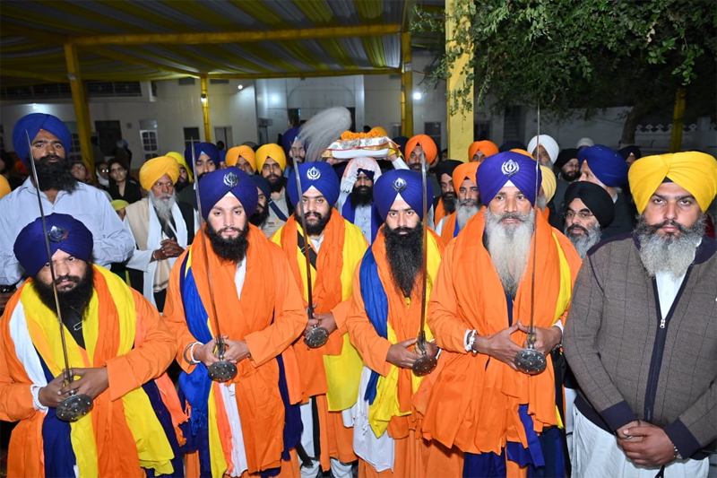 ਗੁਰਦੁਆਰਾ ਮਟਨ ਸਾਹਿਬ ਸ੍ਰੀ ਨਗਰ ਤੋਂ ਆਰੰਭ ਹੋਇਆ ਨਗਰ ਕੀਰਤਨ ਸ੍ਰੀ ਅਨੰਦਪੁਰ ਸਾਹਿਬ ਪਹੁੰਚ ਹੋਇਆ ਸੰਪੰਨ