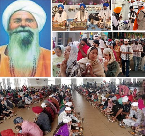 thousands devotees attended kirtan darbar held at gurdwara shaheedan talhan