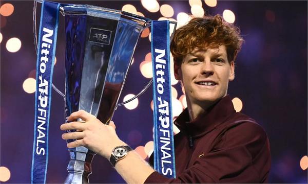 sinner defeated alcaraz to retain atp finals title