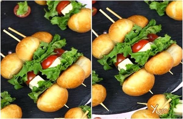 mini sandwiches  recipe  snack