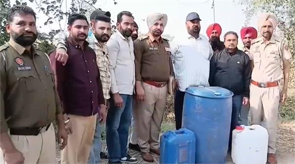 joint operation by police and excise