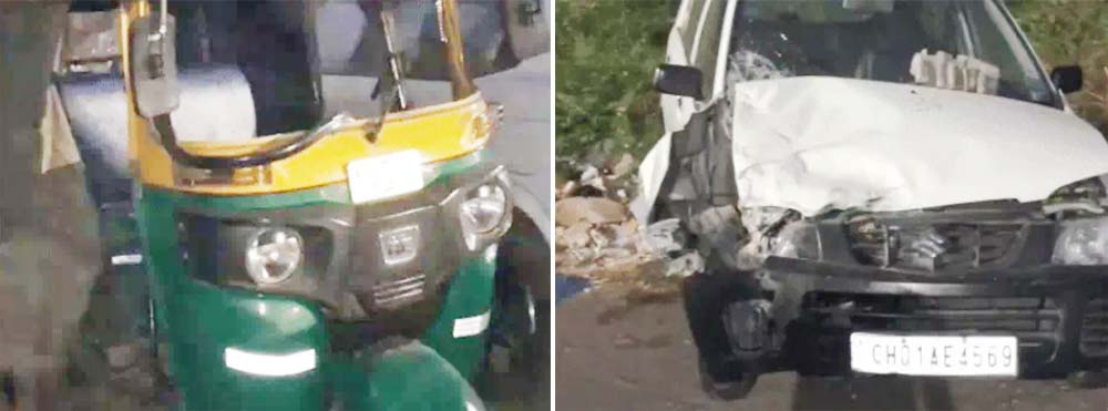 ਵਿਦਿਆਰਥੀਆਂ ਨਾਲ ਭਰੇ ਆਟੋ ਨਾਲ ਵਾਪਰਿਆ ਵੱਡਾ ਹਾਦਸਾ, ਕਾਰ ਨਾਲ ਟੱਕਰ ਤੋਂ ਬਾਅਦ ਪੈ ਗਈਆਂ ਚੀਕਾਂ