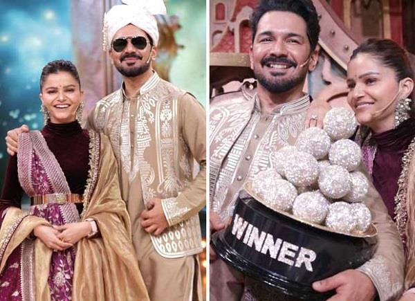 rubina dilaik and abhinav shukla winner pati patni aur panga