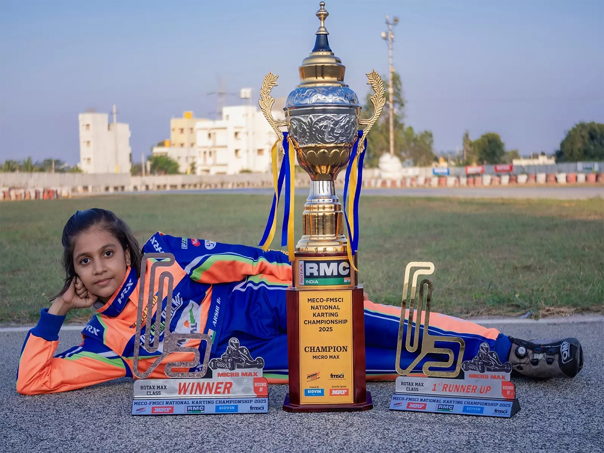 9 ਸਾਲਾਂ ਦੀ ਅਰਸ਼ੀ ਗੁਪਤਾ ਨੇ ਰਚਿਆ ਇਤਿਹਾਸ: ਬਣੀ ਭਾਰਤ ਦੀ ਪਹਿਲੀ ਮਹਿਲਾ ਰਾਸ਼ਟਰੀ ਕਾਰਟਿੰਗ ਚੈਂਪੀਅਨ!