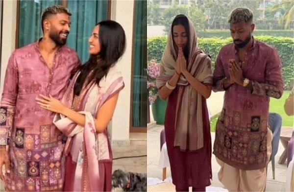 natasha hardik pandya got engaged girlfriend mahieka