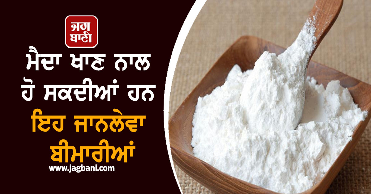 ਮੈਦਾ ਖਾਣ ਨਾਲ ਹੋ ਸਕਦੀਆਂ ਹਨ ਇਹ ਜਾਨਲੇਵਾ ਬੀਮਾਰੀਆਂ, ਹੈਲਥ ਮਾਹਿਰਾਂ ਨੇ ਲੋਕਾਂ ਨੂੰ ਦਿੱਤੀ ਵੱਡੀ ਚਿਤਾਵਨੀ