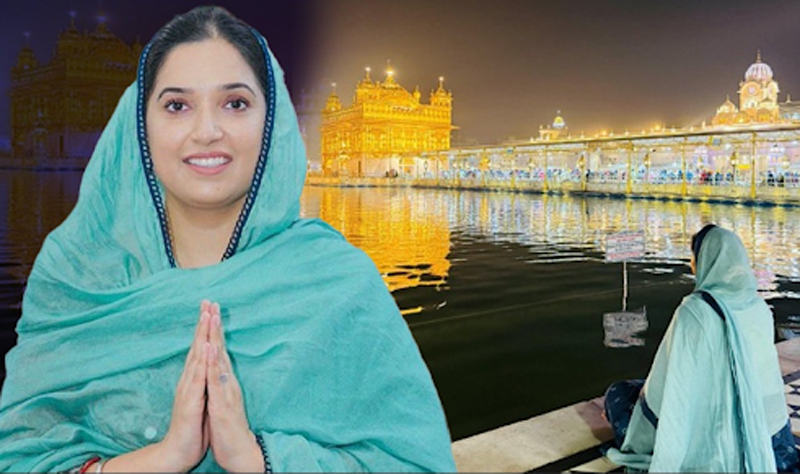 ਰਿਹਾਅ ਹੋਣ ਮਗਰੋਂ ਅਕਾਲੀ ਆਗੂ ਦੀ ਧੀ ਕੰਚਨਪ੍ਰੀਤ ਕੌਰ ਸ੍ਰੀ ਦਰਬਾਰ ਸਾਹਿਬ ਹੋਈ ਨਤਮਸਤਕ