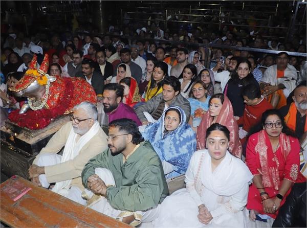 ravi dubey  sargun mehta  lord mahakaleshwar  bhasam aarti
