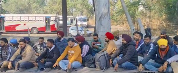 punjab roadways employees strike